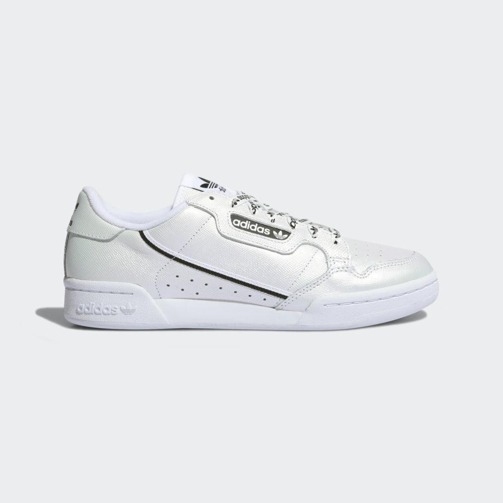 Adidas Women's Continental 80 Originals Shoes White/Black Ireland FV3417